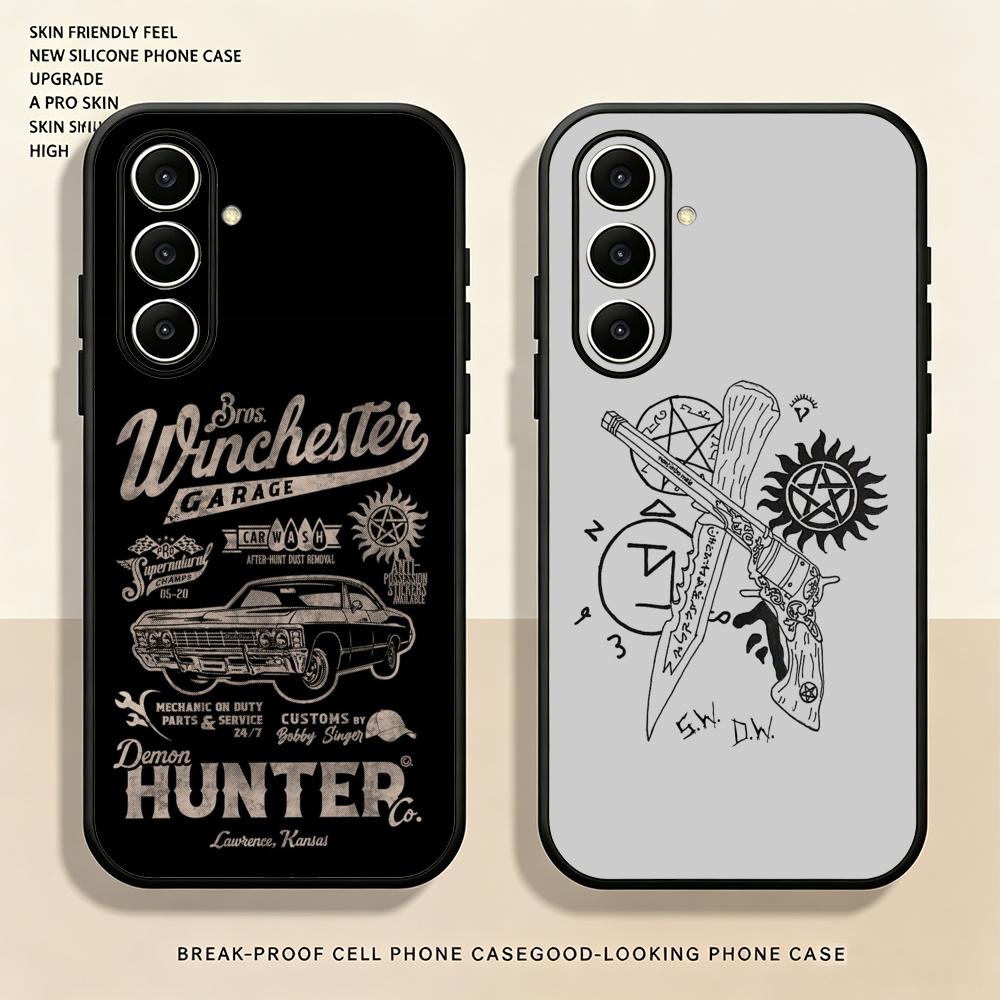 Phone Cases Black - Hot cool Supernatural Phone Case For