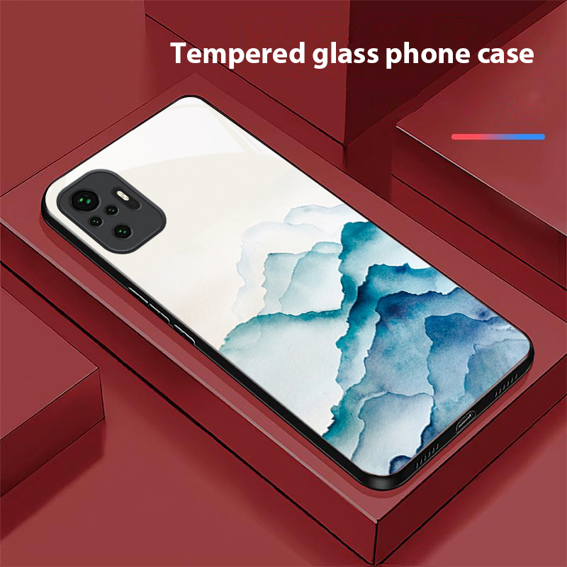 Phone Cases Black - Ink landscape painting For Redmi Note