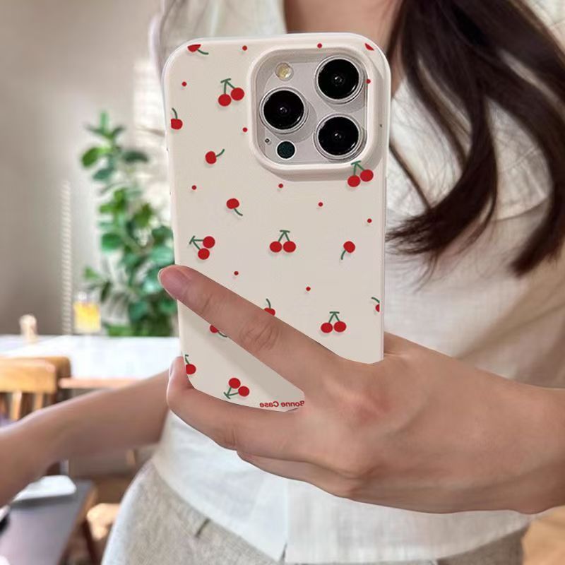 Cute Cartoon Cherry Lichee Pat - Phone Cases Cherry review and price