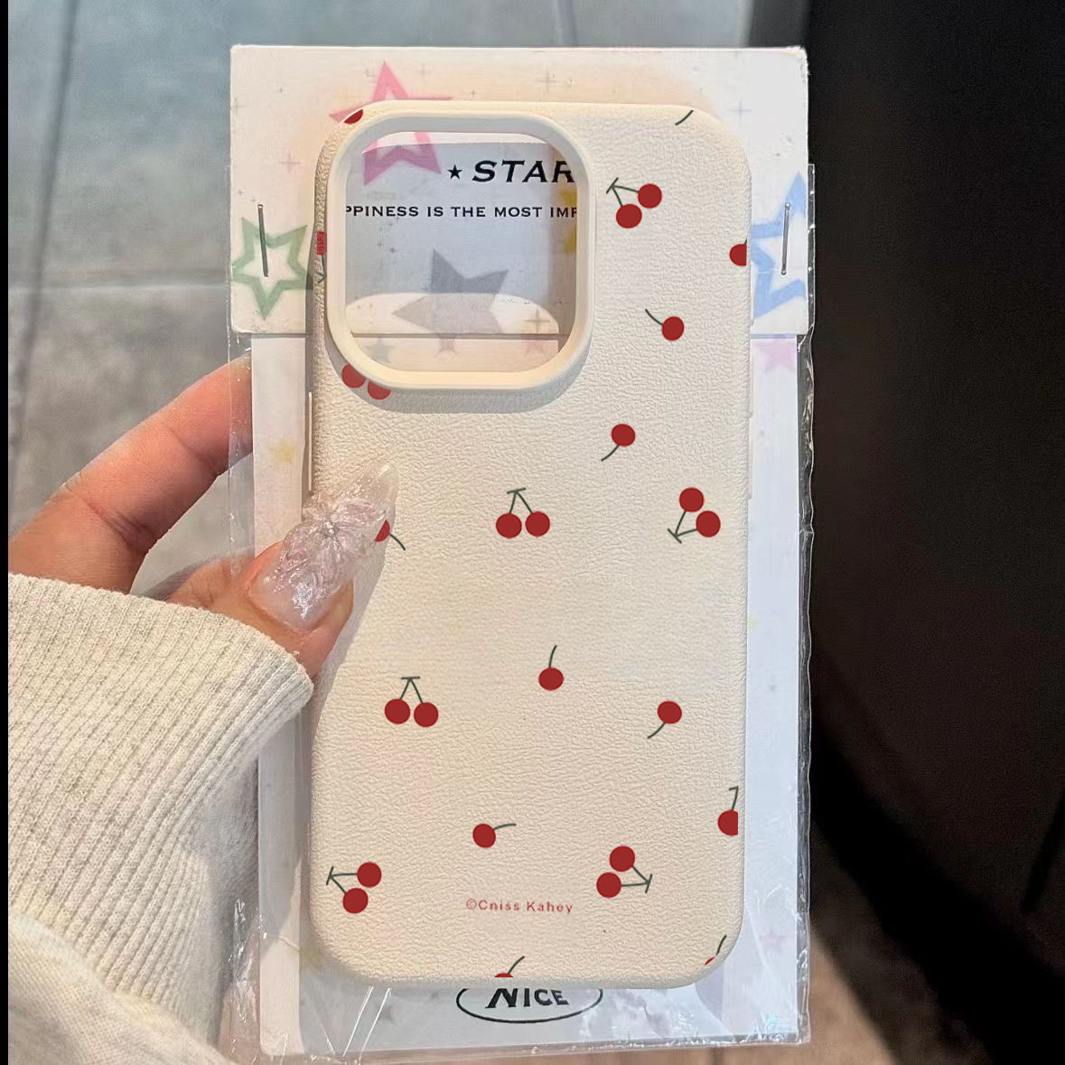 Cute Cartoon Cherry Lichee Pat - Phone Cases Cherry review and price