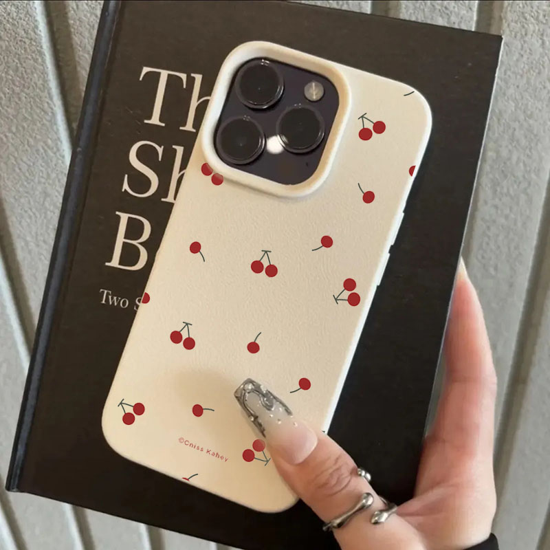 Cute Cartoon Cherry Lichee Pat - Phone Cases Cherry review and price