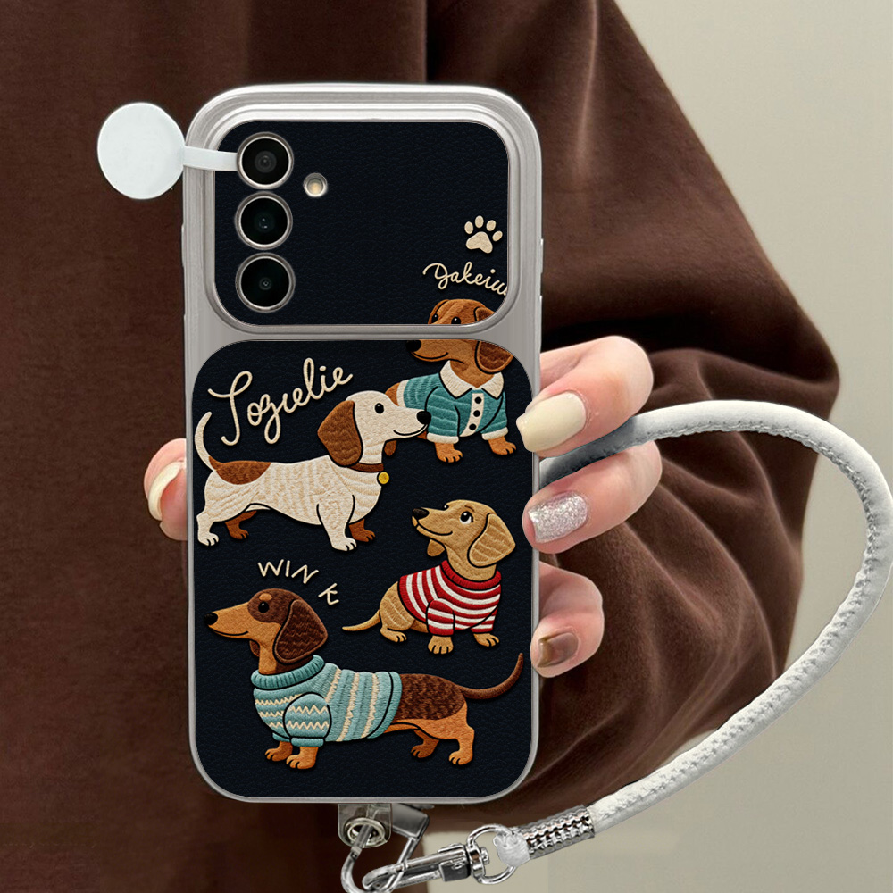 Cartoon Dachshund Phone Case F - Phone Cases Cherry review and price