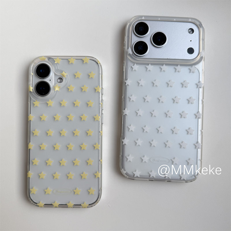 Korean Ins Yellow & White Star - Phone Cases Yellow review and price