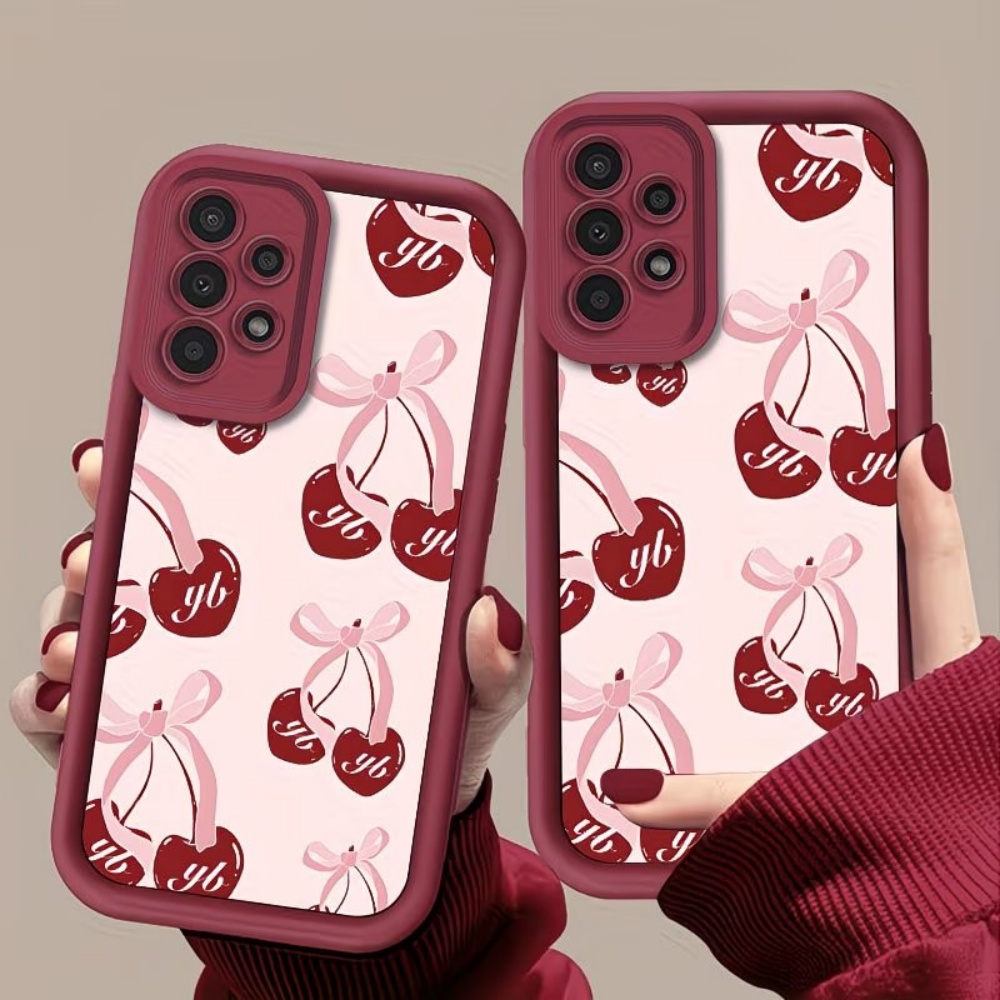 Hot Sale Cherry Bow Soft Anti- - Phone Cases Cherry review and price