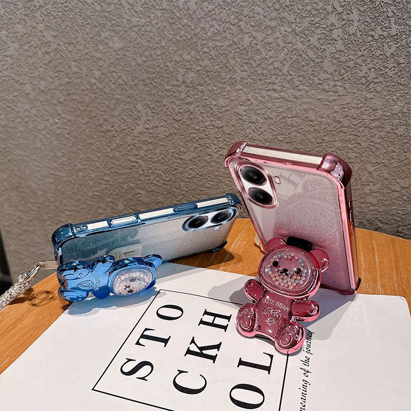 Cute Bear Cartoon Holder Pearl - Phone Cases Quotes review and price