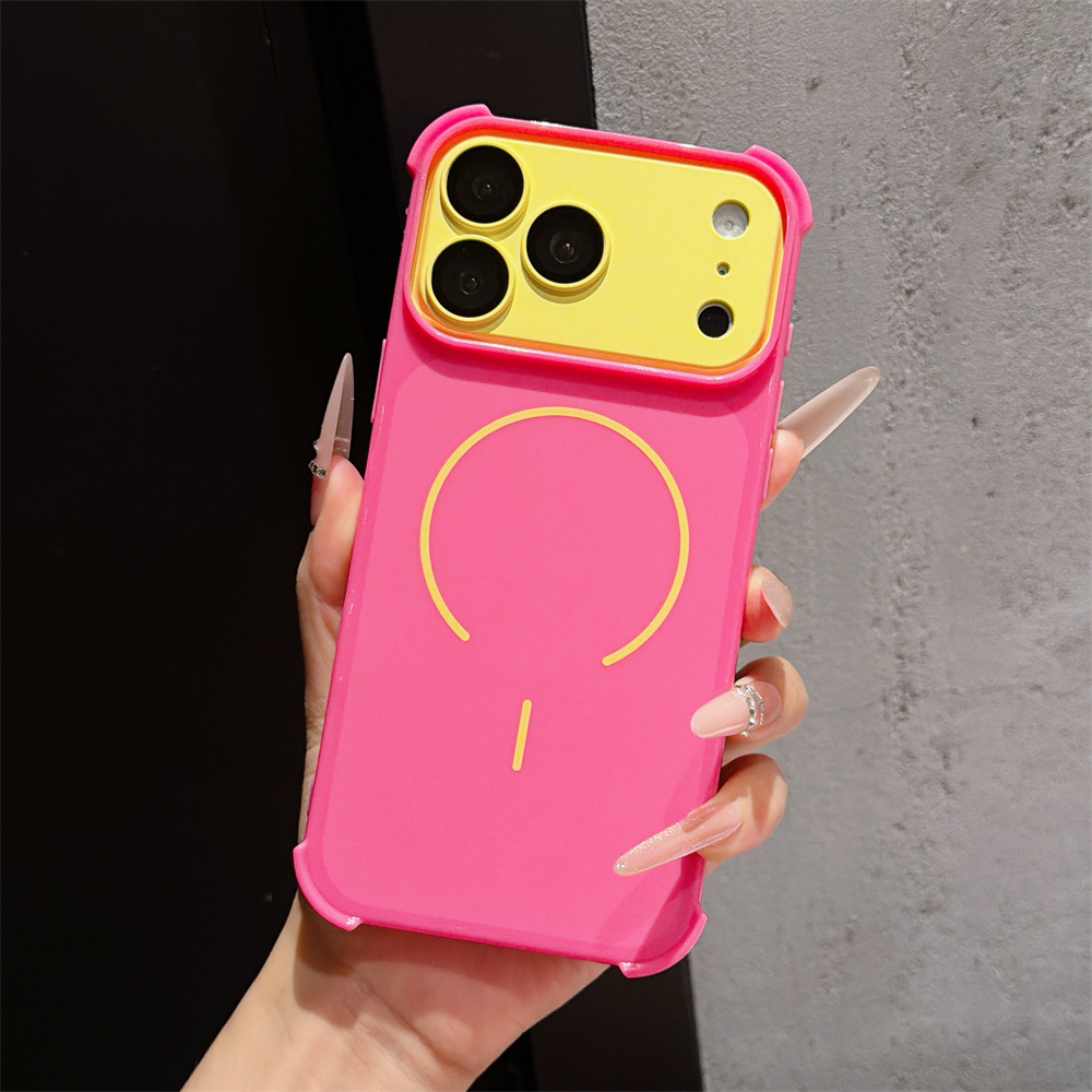 Contrast Color Armor Phone Cas - Phone Cases With Magsafe review and price