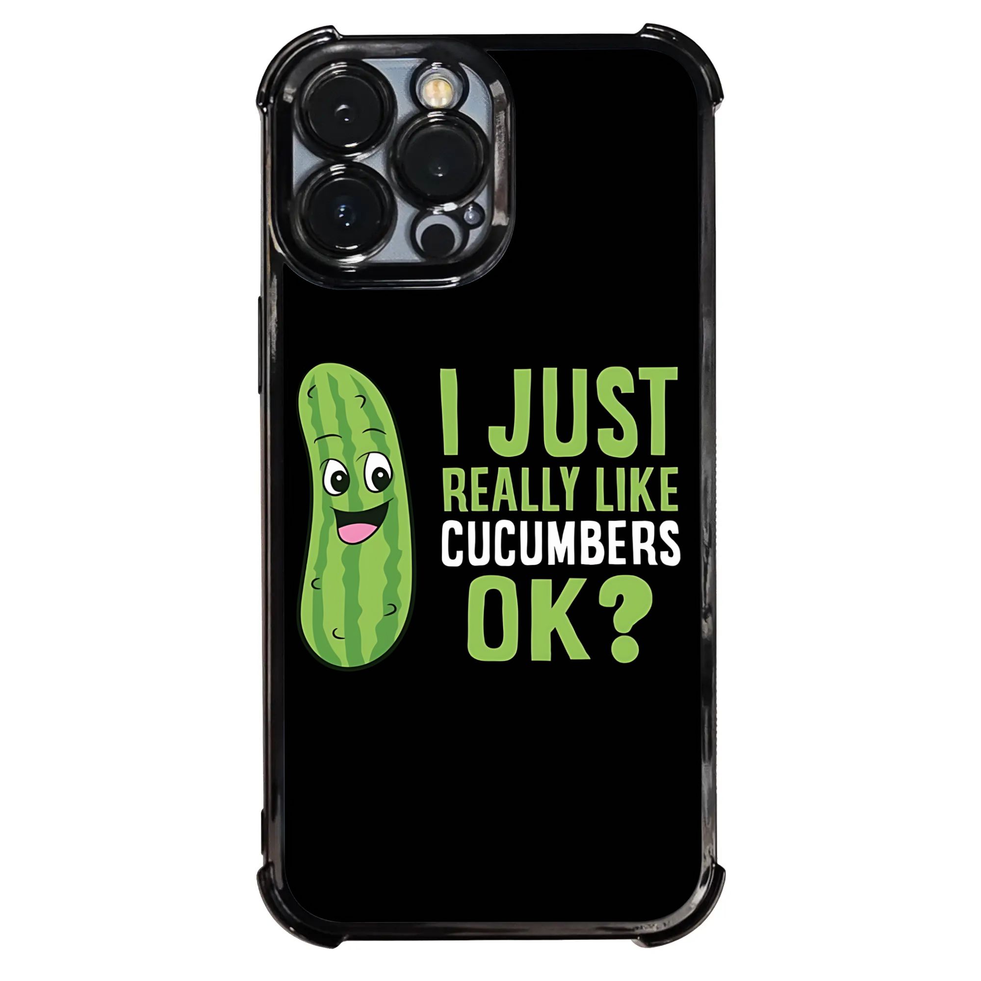 I Love Cucumbers OK Funny Quot - Phone Cases Quotes review and price