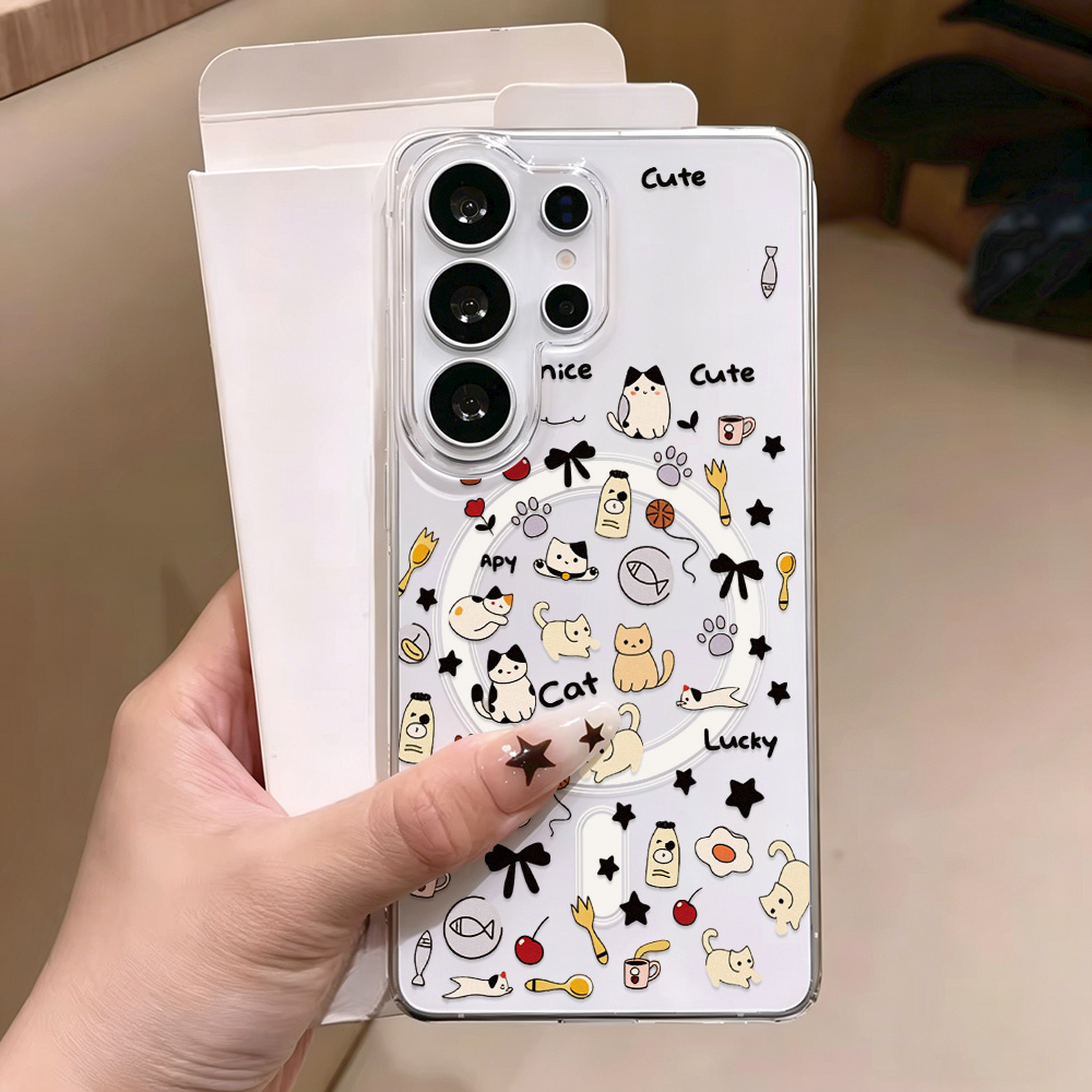 Cute Cat Magnetic Phone Case F - Phone Cases With Magsafe review and price