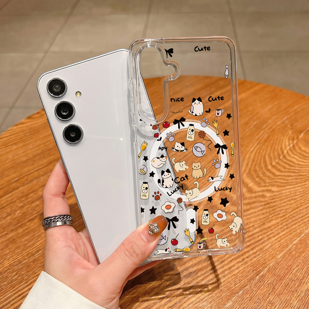 Cute Cat Magnetic Phone Case F - Phone Cases With Magsafe review and price