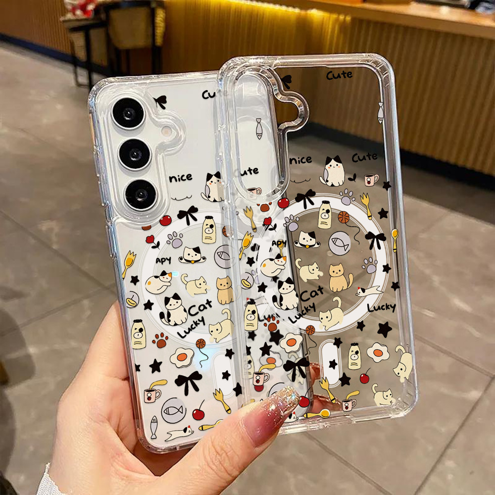 Cute Cat Magnetic Phone Case F - Phone Cases With Magsafe review and price