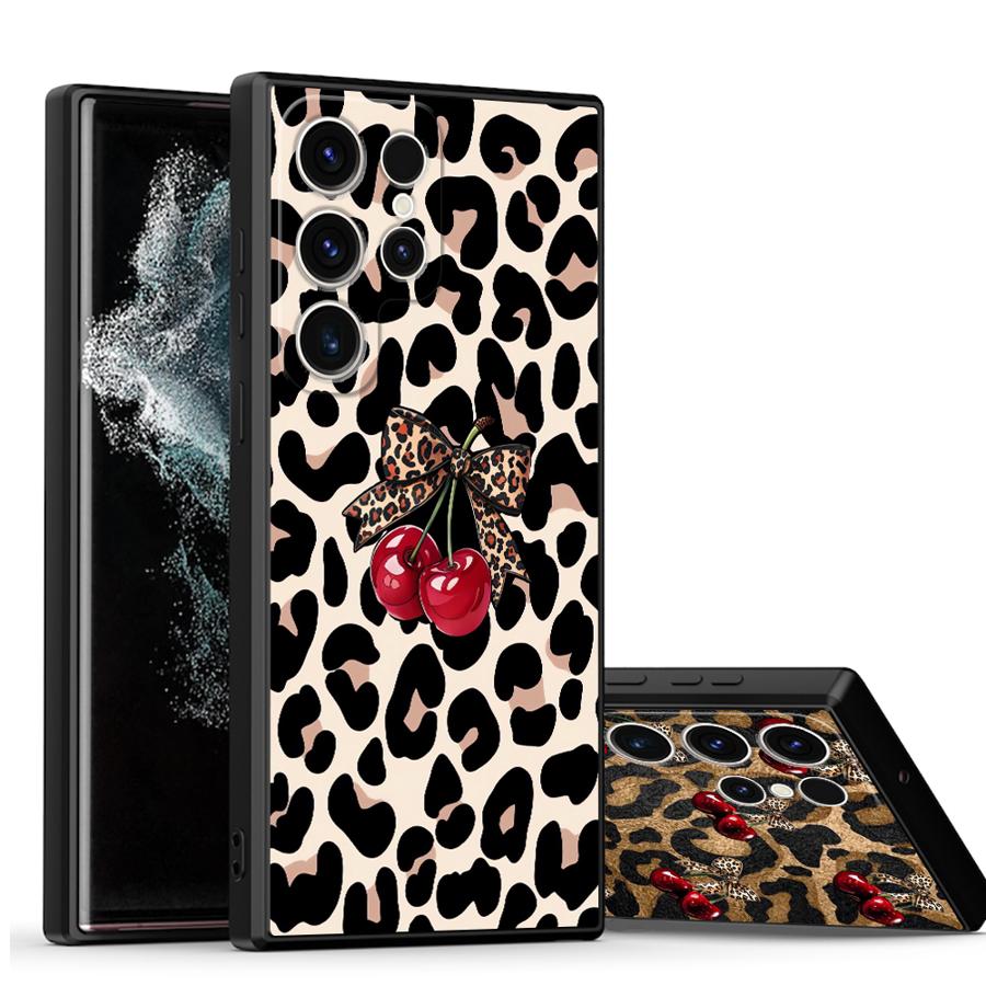 Leopard Cherry Funda Phone Cov - Phone Cases Cherry review and price
