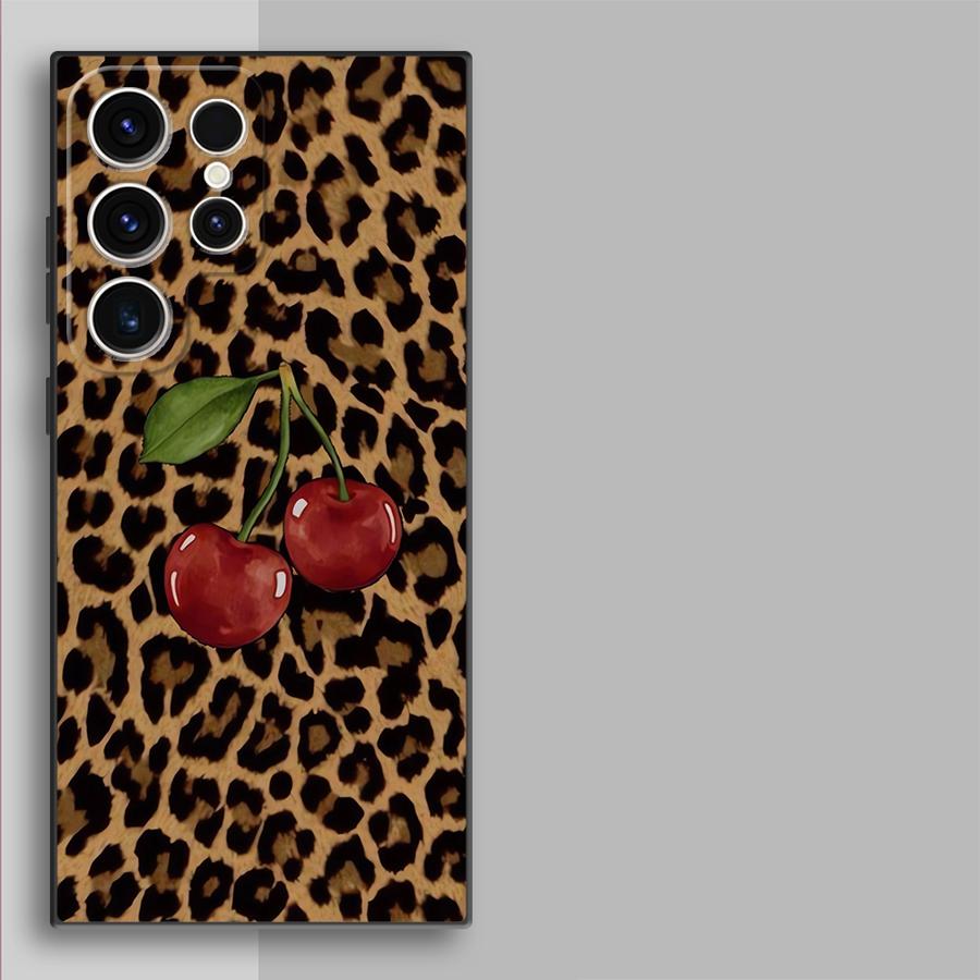 Leopard Cherry Funda Phone Cov - Phone Cases Cherry review and price