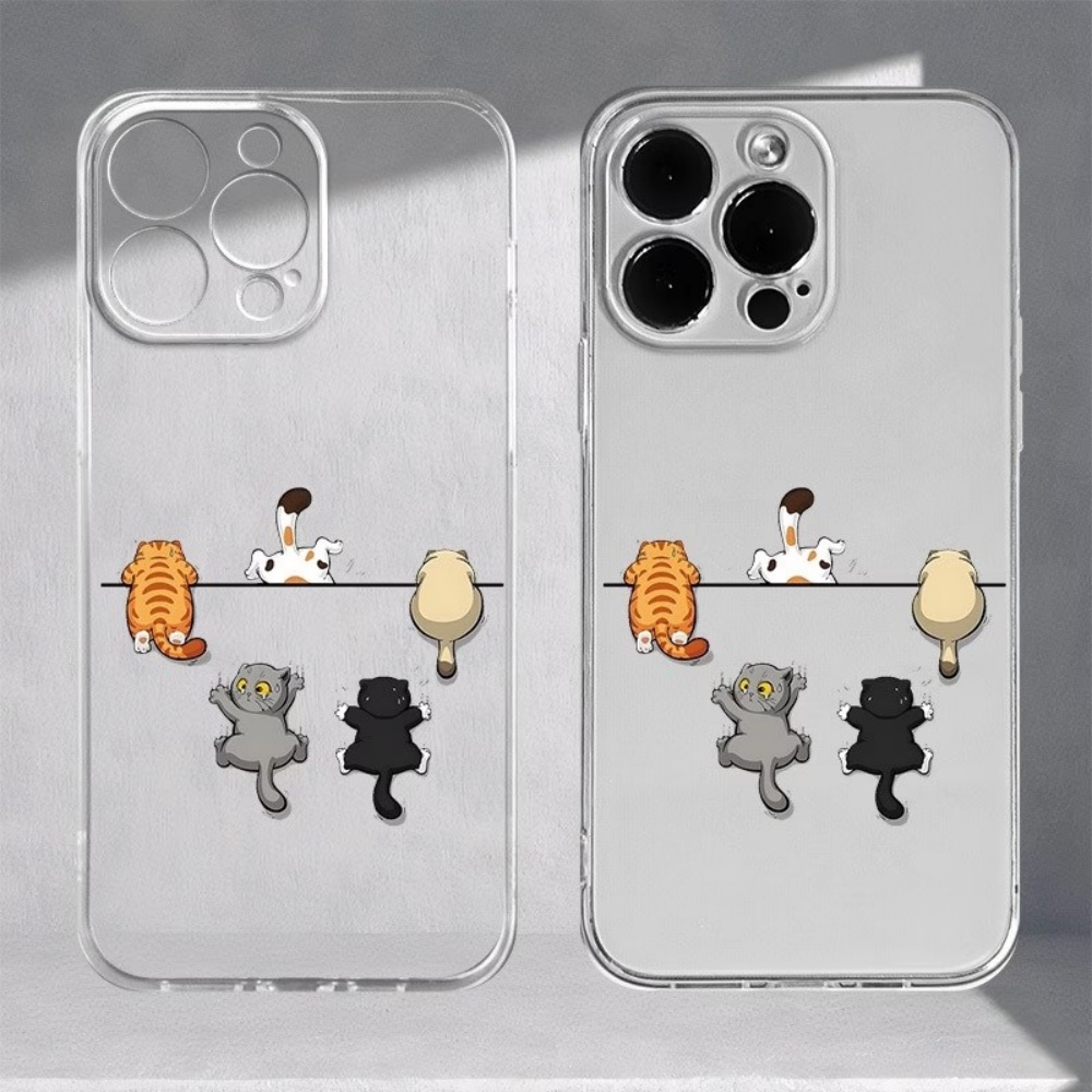 Five Cute Cat Pattern Phone Ca - Apple Iphone 15 Pro Max review and price