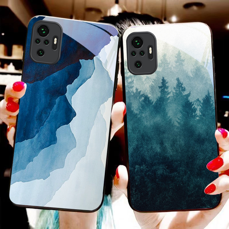 Ink landscape painting For Red - Phone Cases Black review and price