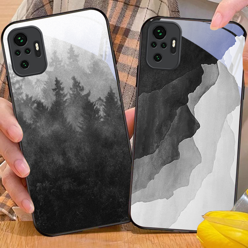 Ink landscape painting For Red - Phone Cases Black review and price
