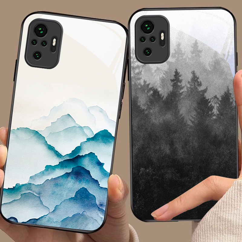 Ink landscape painting For Red - Phone Cases Black review and price