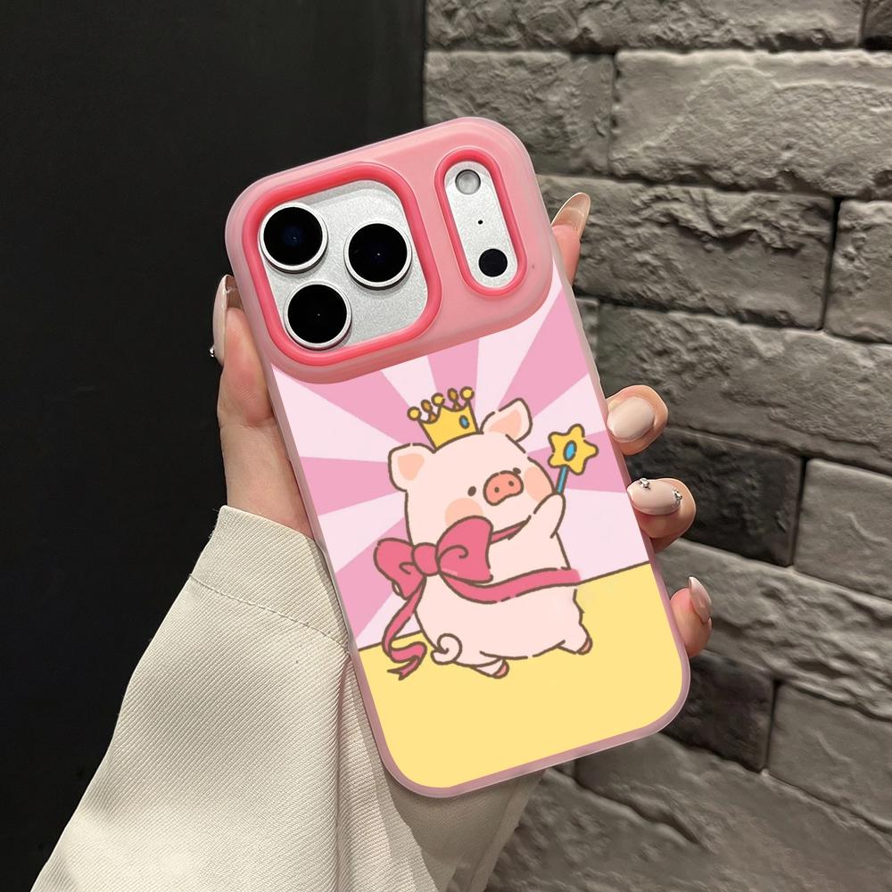 LuLu The Piggy Phone Case Clea - Phone Cases Yellow review and price