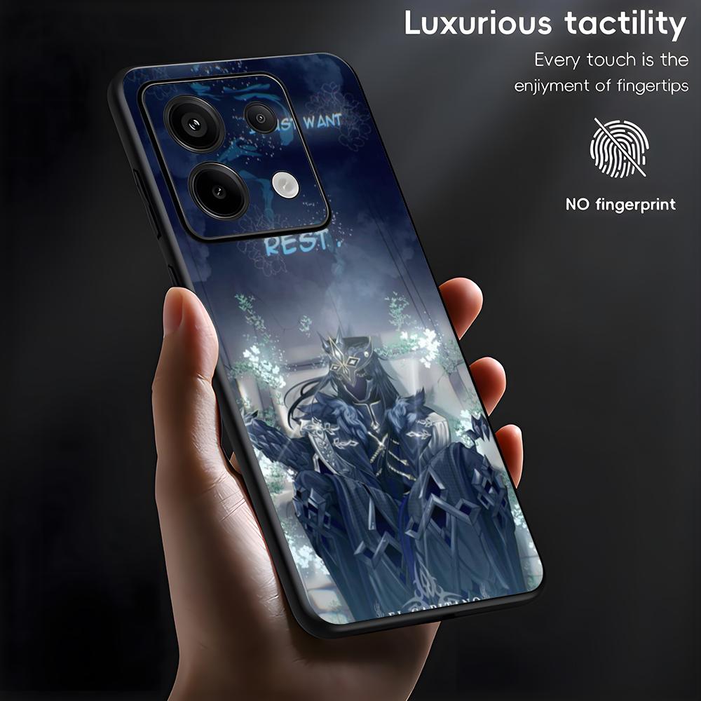 Genshin Impact Capitano Phone  - Phone Cases Black review and price