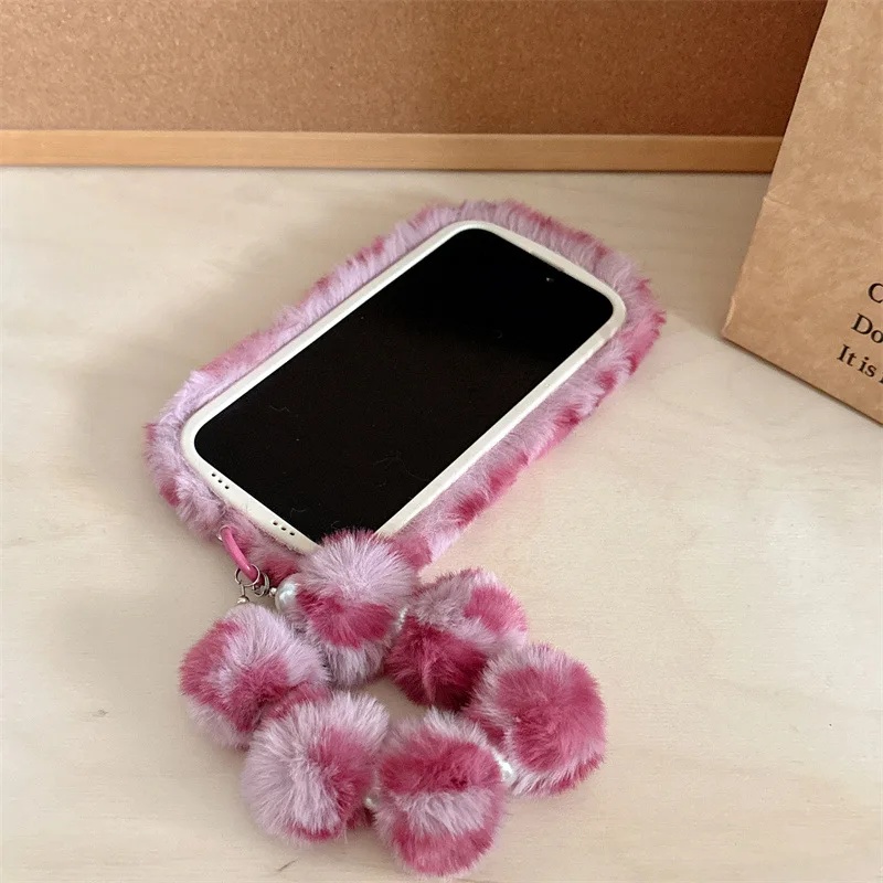 Fashion Leopard Furry Plush Le - Phone Cases Iphone 12 review and price
