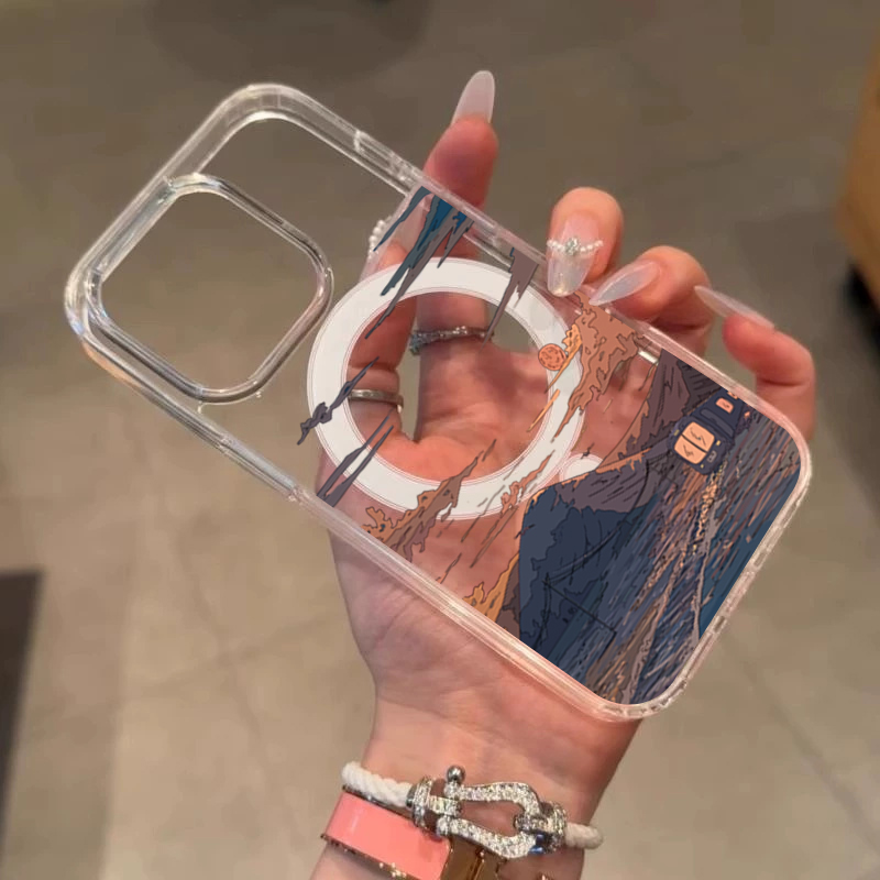 Sunset Pattern Fashion Phone C - Phone Cases With Magsafe review and price