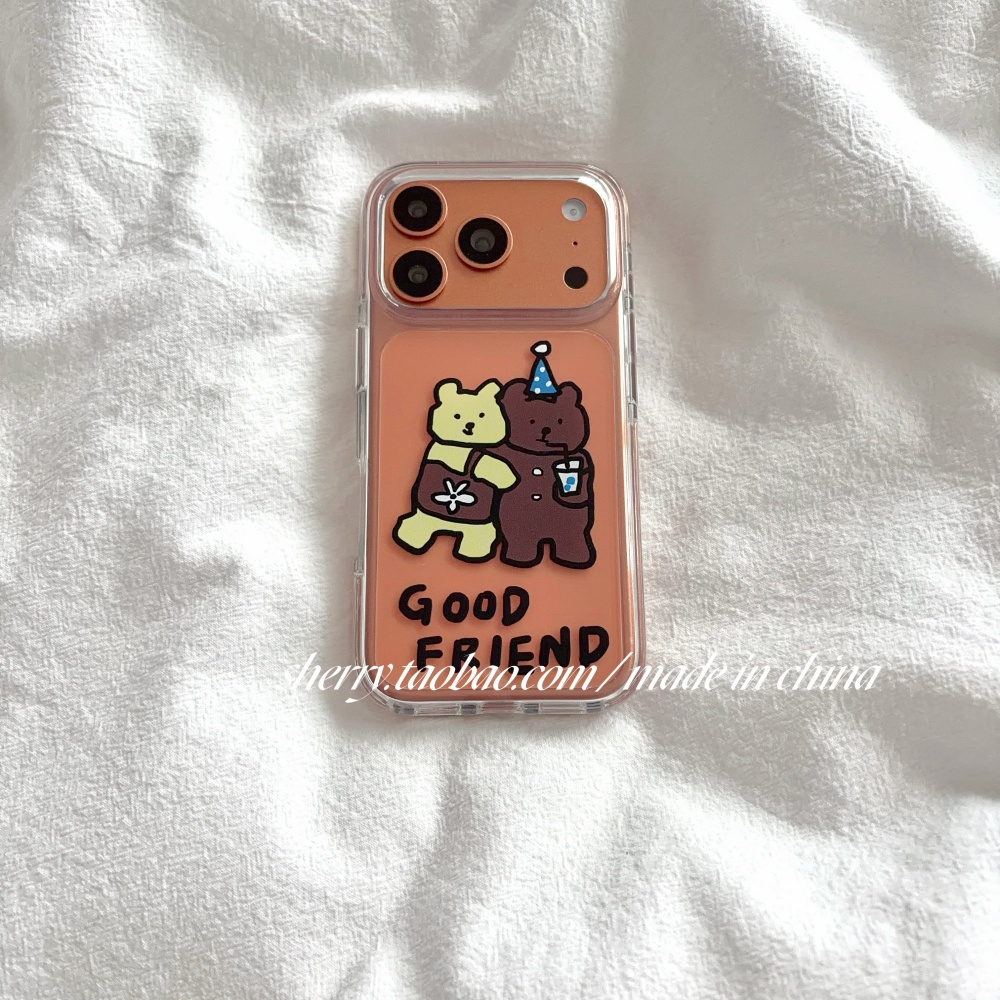Korean Ins Cute Yellow & Brown - Phone Cases Yellow review and price