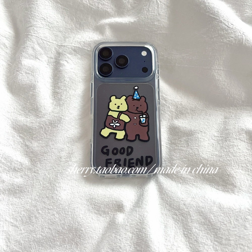 Korean Ins Cute Yellow & Brown - Phone Cases Yellow review and price