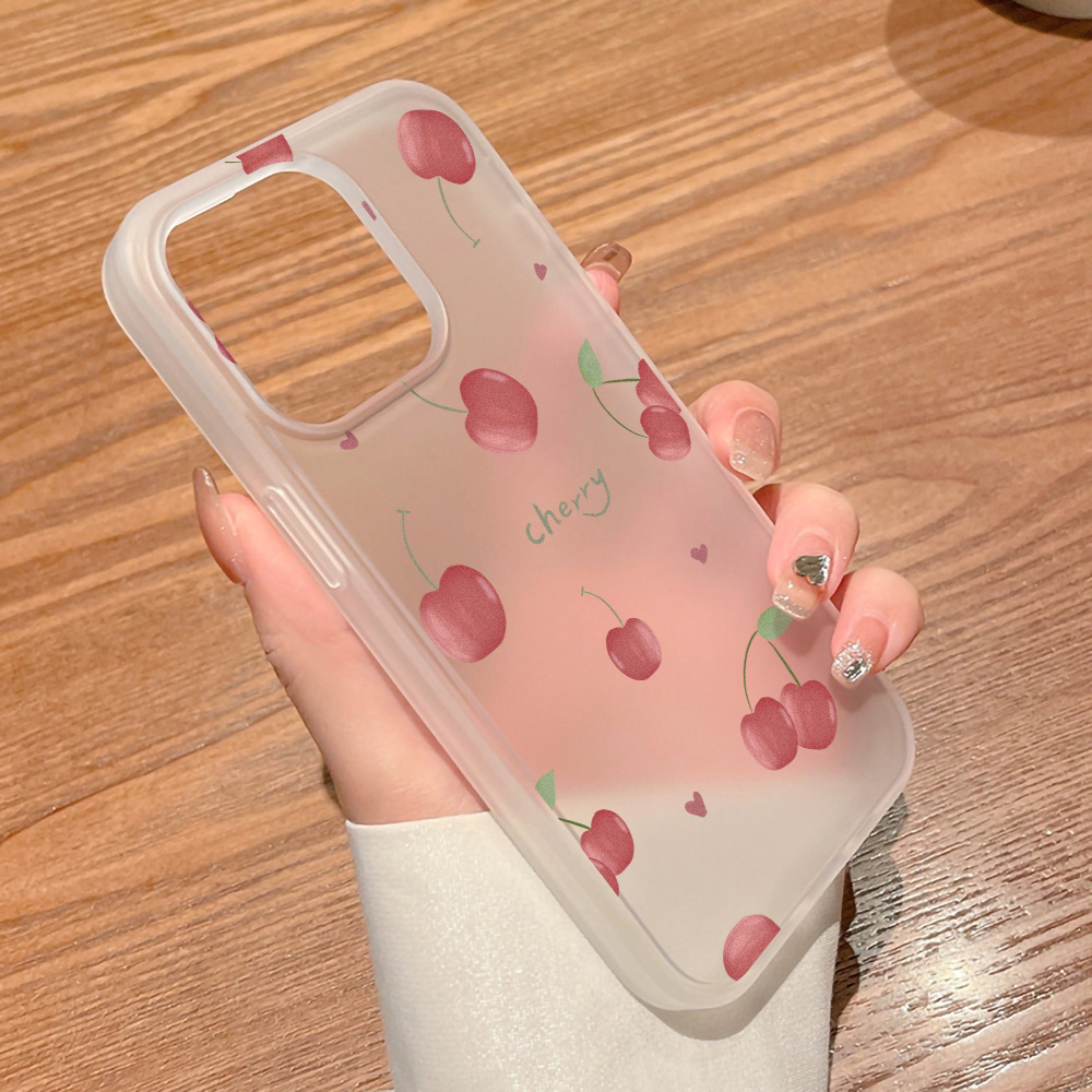 Cherry Phone Case Frosted For  - Phone Cases Cherry review and price