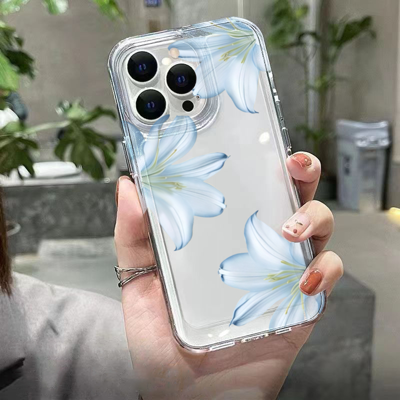 Fashion Exquisite White Lily F - Phone Cases Iphone 12 review and price