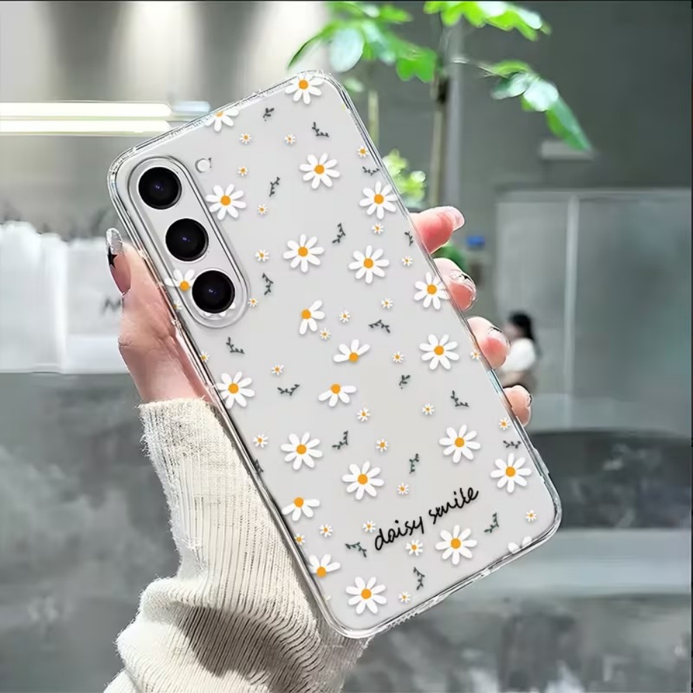 Yellow White Daisy Flowers Pho - Phone Cases Yellow review and price